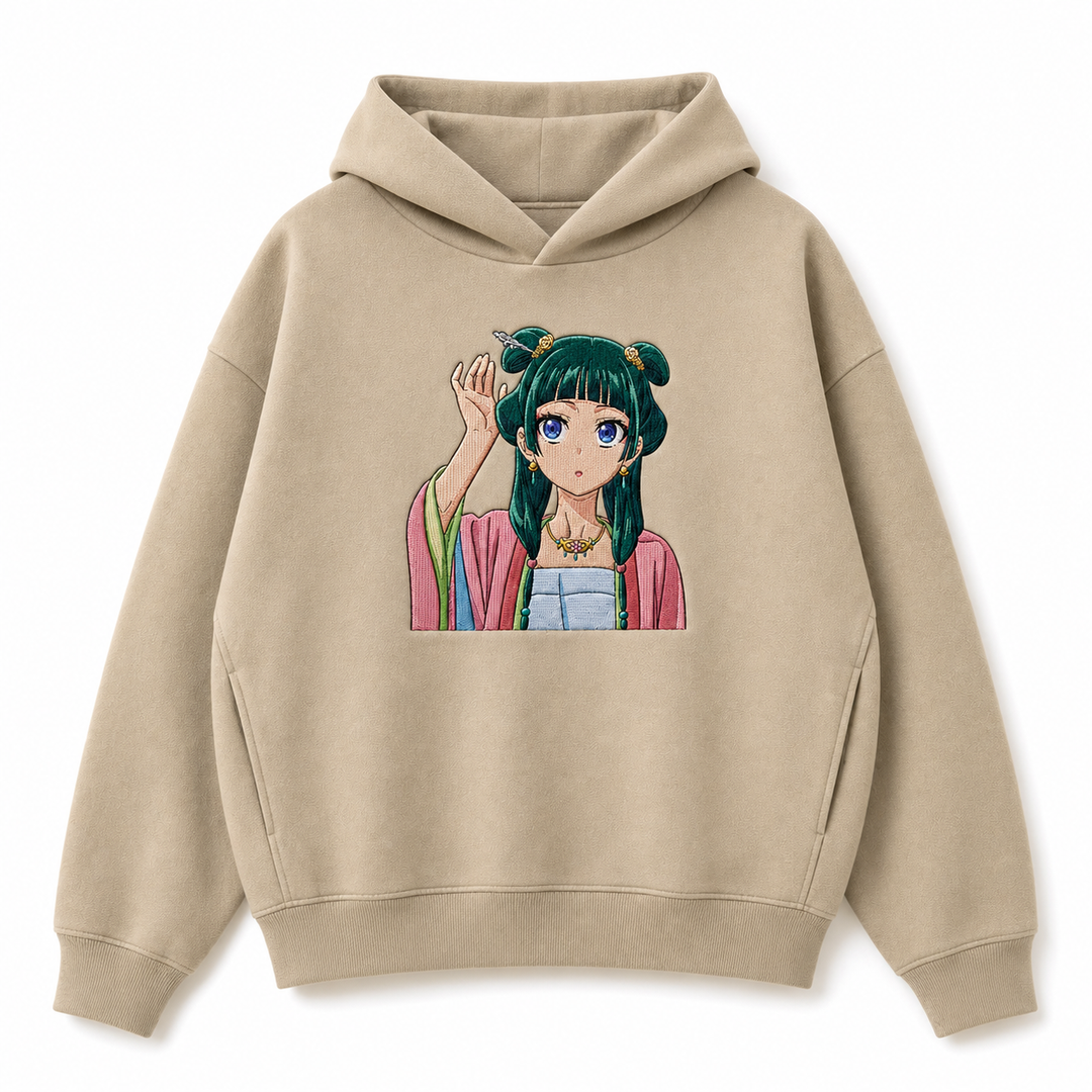 Kaito approved MaoMao double couture fix 2026-06-23 — hoodie-maomao — khaki_full