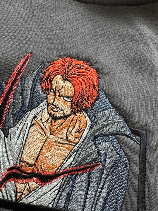 Hoodie brodé Le roux Kaito Global — photo produit avec motif brodé.