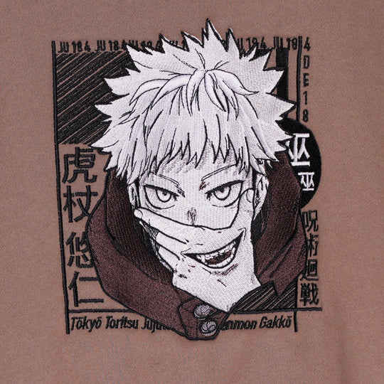 Hoodie brodé Itadori Kaito Global — photo produit avec motif brodé.