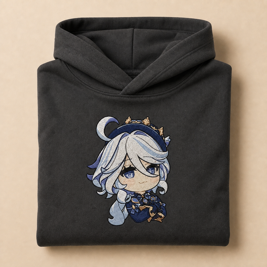Kaito approved v7 Shopify image-by-image — hoodie-furina — folded flatlay